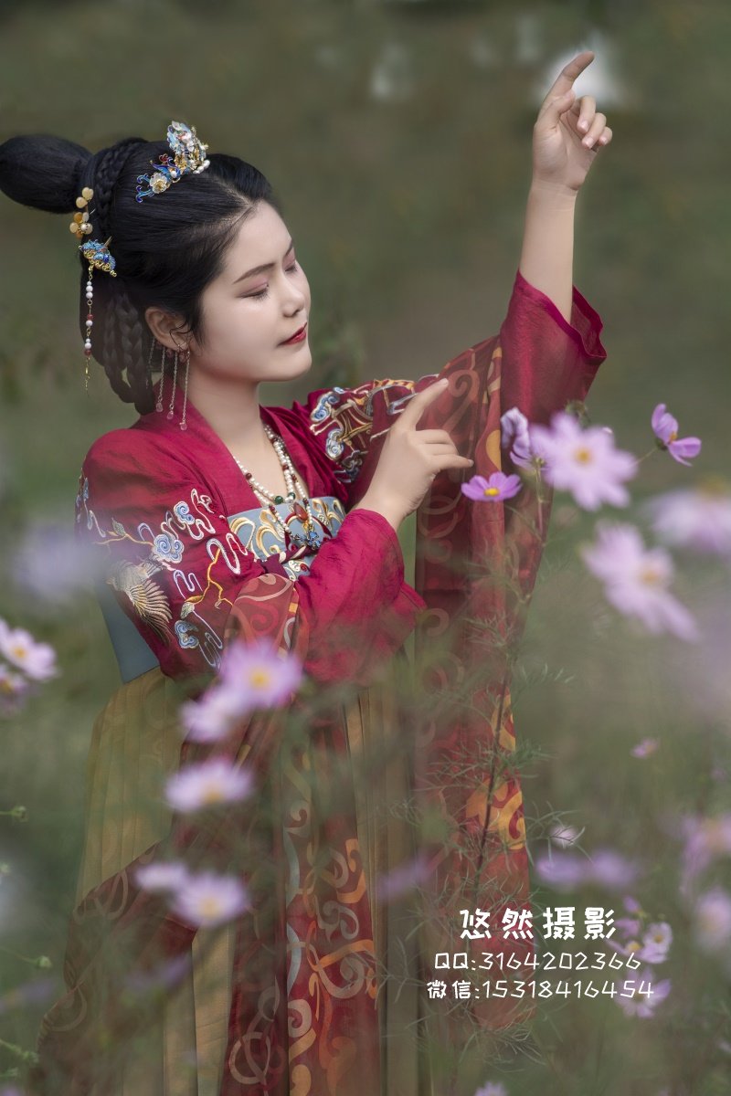 汉服簪娘祁一